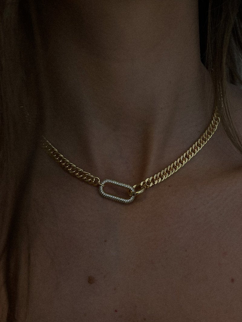 Collar Geo 18k