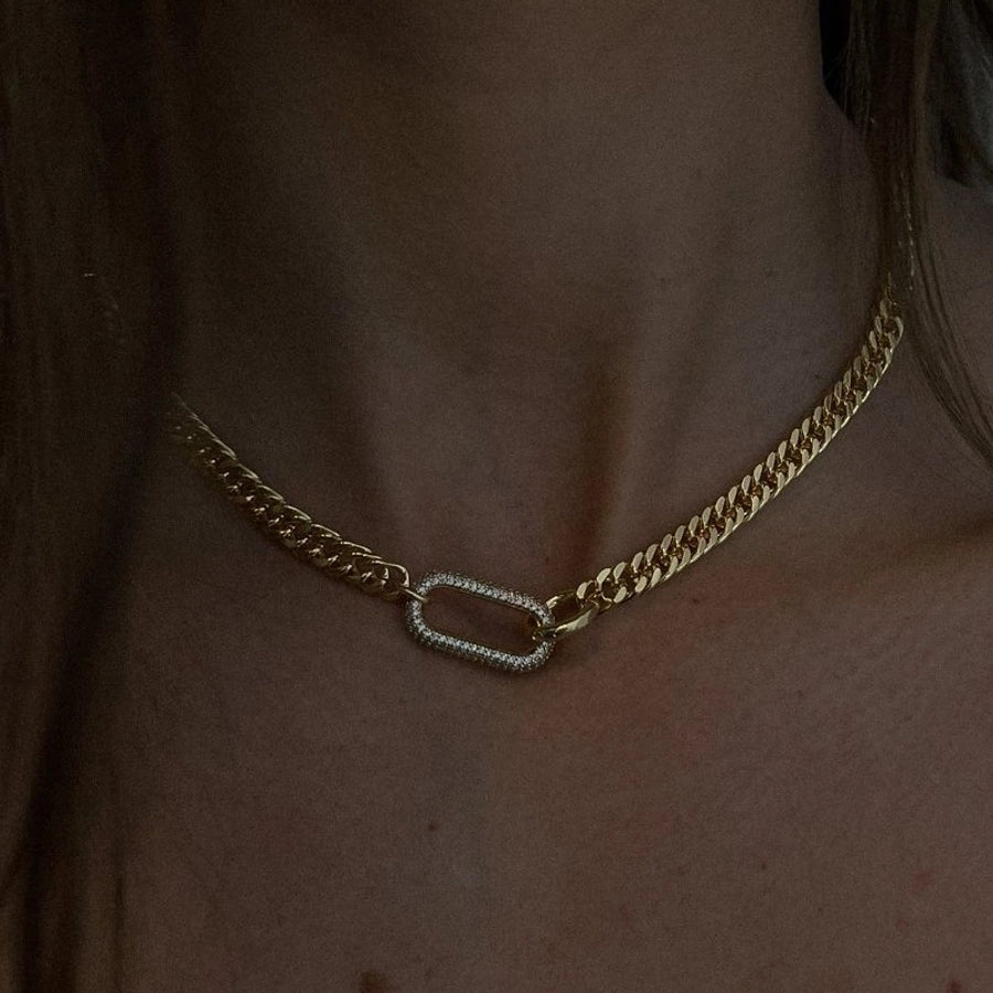 Collar Geo 18k