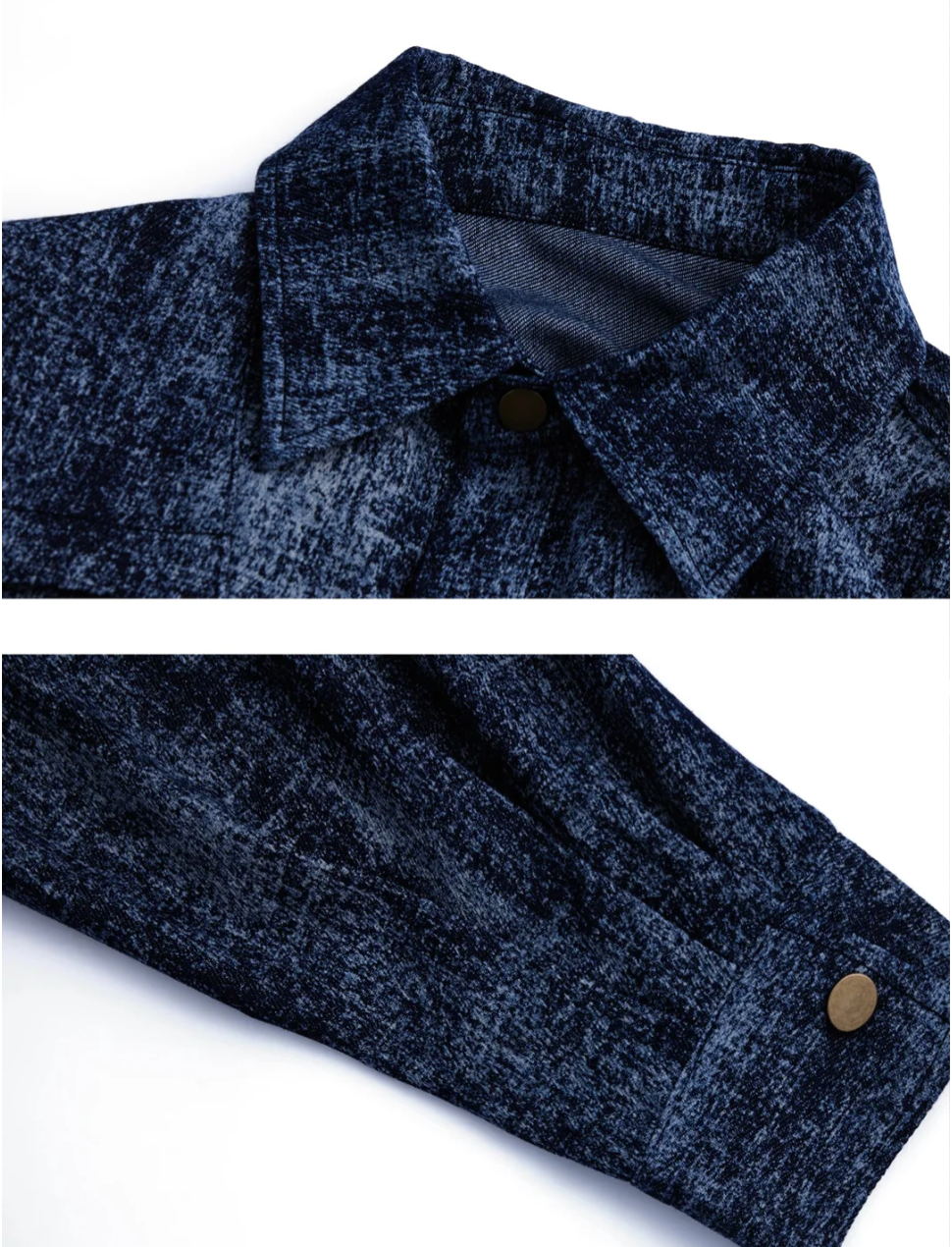 Oversized Button Denim Shirt