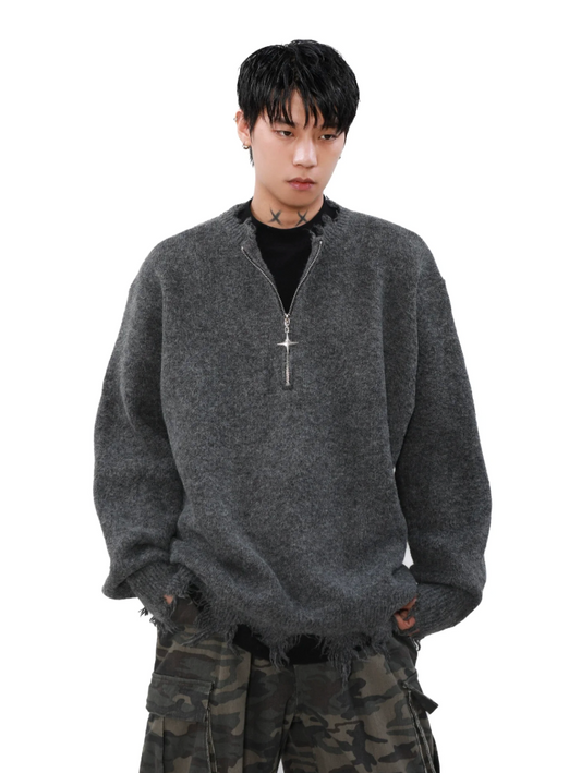 Distressed  Sweater