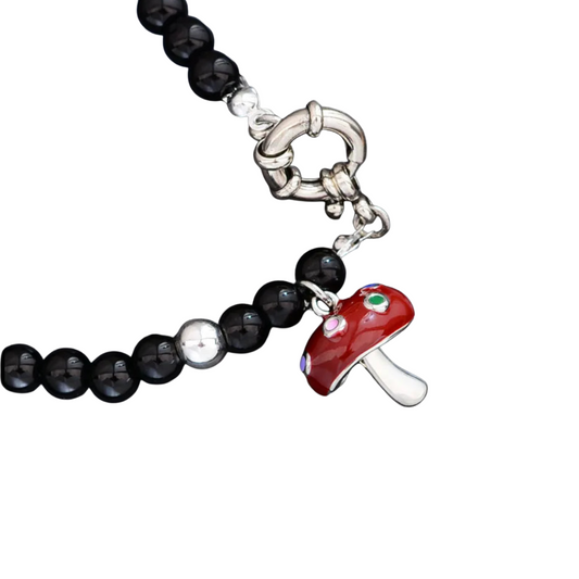 Mushroom Necklace 🍄