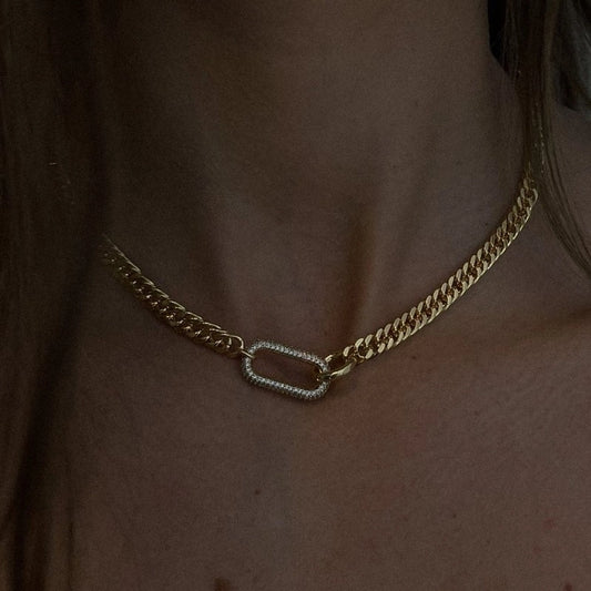 Collar Geo 18k